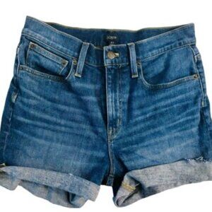 Women's J.Crew Classic Denim Blue Jean Shorts Size: 27
